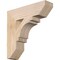 Ekena Millwork Merced Slat Smooth Bracket, Douglas Fir, 3 1/2"W x 14"D x 14"H BKT04X14X14MRC06SDF - alternate 1